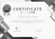 Certificates & Education - leyu